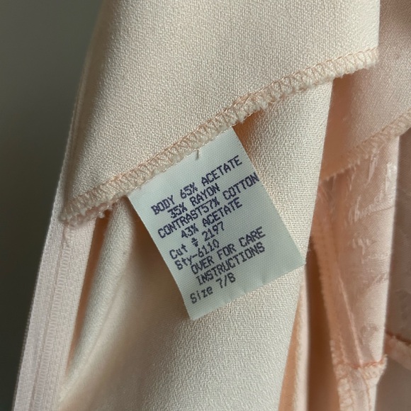 Vintage Be Smart Pink Summer  Maxi Dress With Bolero Jacket Set Wedding Party - Picture 9 of 12